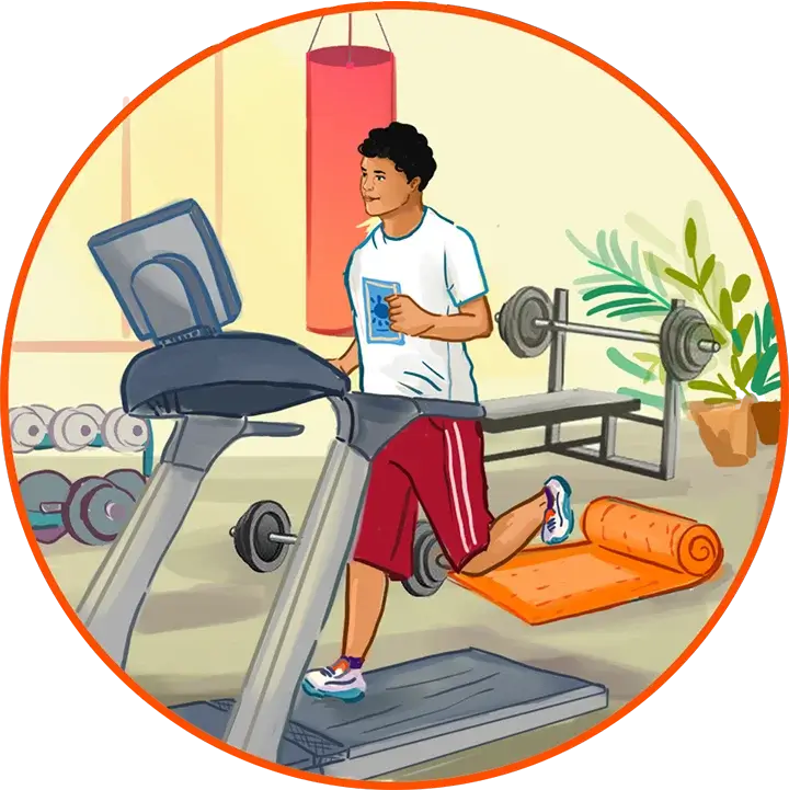 Stay healthy and balanced