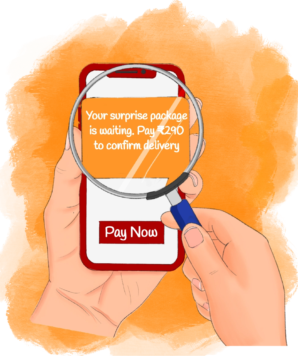 “Act now or your package will be returned.”