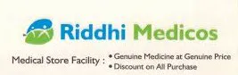 10% off at Riddhi Medicos