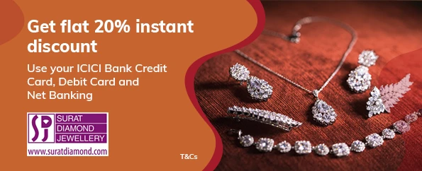 Get 20% instant discount at Surat Diamond