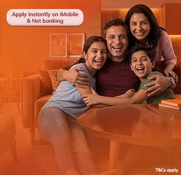  Personal loan offer starting at 9.99% valid until Feb 28, 2026. Happy family in winter clothes.