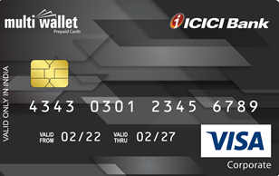 Multi Wallet Prepaid Card