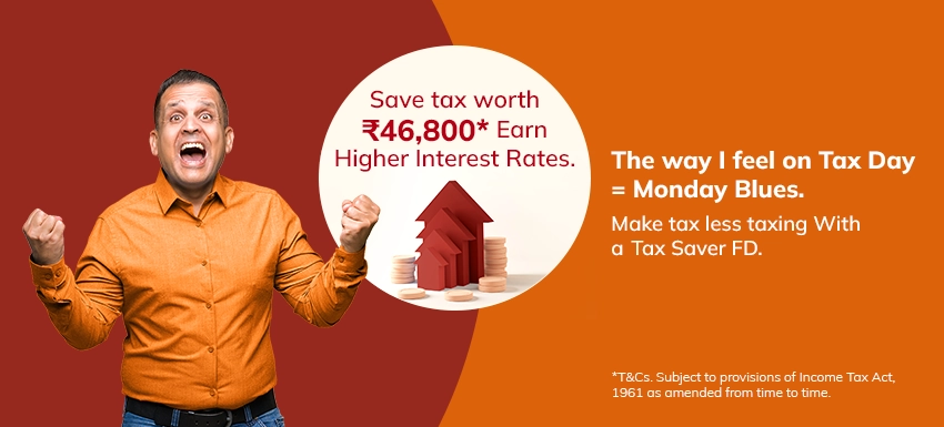 Tax Saver Fixed Deposit interest rate